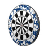 HAWAÏAN HULA (HIBISCUS) NAVY DARTBORD (Voorkant Rechts)