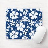 HAWAÏAN HULA (HIBISCUS) NAVY MUISMAT (Met muis)