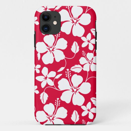 HAWAÏAN HULA (HIBISCUS) RED Case-Mate iPhone CASE (Achterkant)
