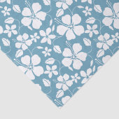 HAWAÏAN HULA (HIBISCUS) SLATE BLUE TISSUEPAPIER (Detail)