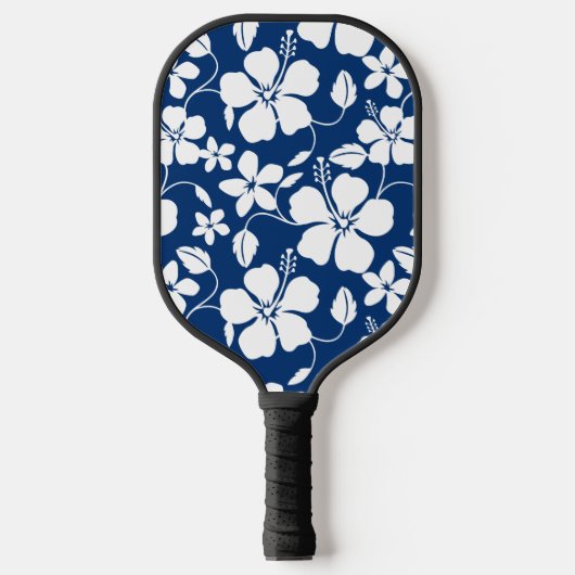 HAWAÏAN HULA (NAVY) RED PICKLEBALL PADDLE (Voorkant)