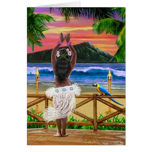 HAWAÏAN SUNSET HULA (Voorkant)