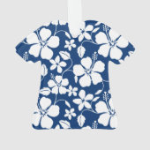 HAWAÏEN HULA (HIBISCUS) NAVY (dos)
