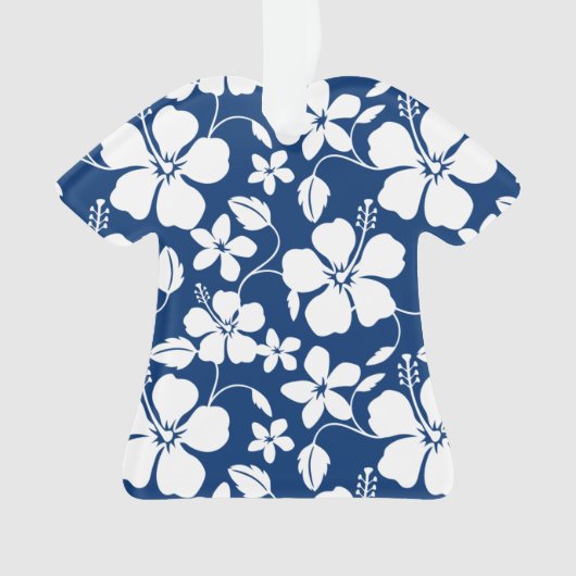HAWAÏEN HULA (HIBISCUS) NAVY (devant)