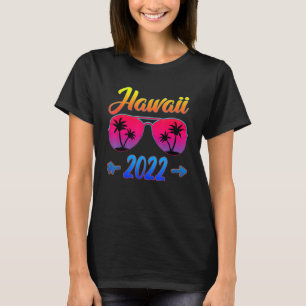 Hawaii 2022 Hawaiian Beach Cool Vacation M T-shirt