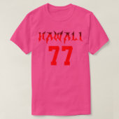 Hawaii 77 TShirt (Design voorkant)