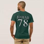 Hawaii 78 t-shirt (Achterkant volledig)