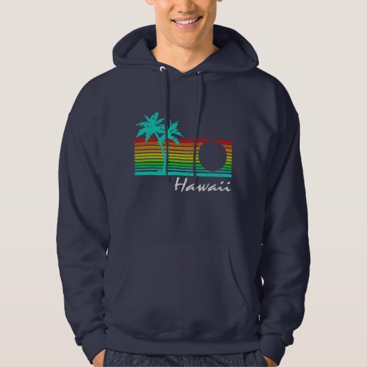  Hawaii - Afgesteld ontwerp Hoodie (Voorkant)
