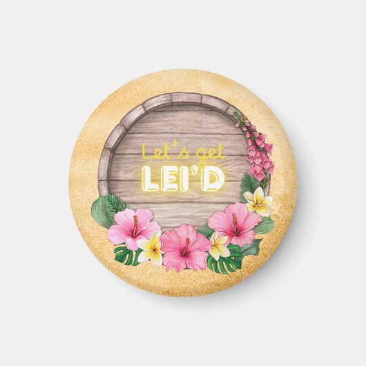Hawaii Afscheidspartij voor Vrouwen Magneet (Voorkant)