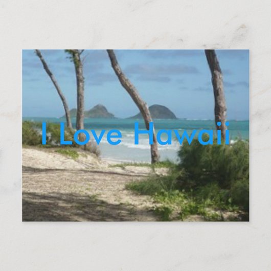 HAWAII ALOHA COLLECTIE BRIEFKAART (Voorkant)