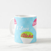 Hawaii Aloha Collectie Coffee Mok (Voorkant links)