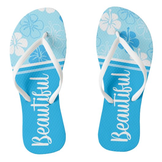 Hawaii Aloha Collectie Dames Teenslippers (Voetbed)