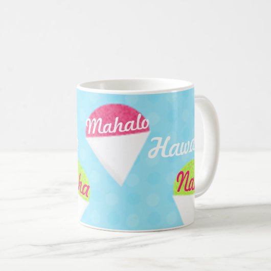 Hawaii Aloha Collection Café Mug (Devant droit)