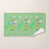 HAWAII ALOHA COLLECTION - JEU DE SERVIETTES DE BAI (Serviette à main)