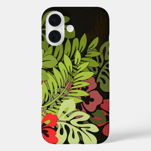 Hawaii Aloha Flower Art Print Case-Mate iPhone Case (Achterkant)