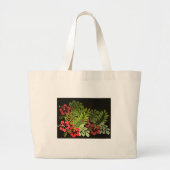 Hawaii Aloha Flower Art Print Grote Tote Bag (Voorkant)