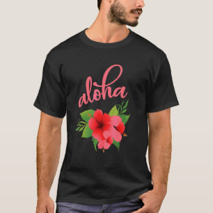 Hawaii Aloha Hibiscus Hawaiiaans Feest 3 T-shirt