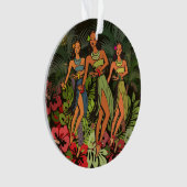 Hawaii Aloha Palm Hula Art Design (devant)