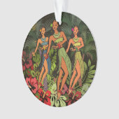 Hawaii Aloha Palm Hula Art Design (devant)