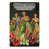 Hawaii Aloha Palm Hula Art Design Mini Klembord (Voorkant)