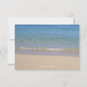 Hawaii Aloha Plumeria Flower Beach Wedding RSVP (Dos)