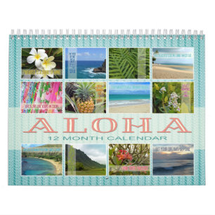 Hawaii Aloha Quotations/Fotografie Kalender