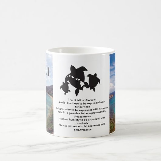 Hawaii Aloha-schildpadden Koffiemok (Center)