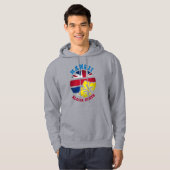 HAWAII ALOHA STATE FLAG HOODIE (Voorkant volledig)