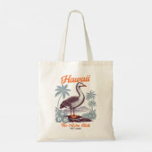Hawaii Aloha State Tropical Goose Tote Bag (Achterkant)