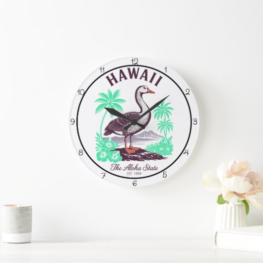 Hawaii Aloha State Wall Timepiece Grote Klok (Huis)