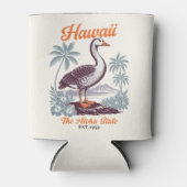 Hawaii Aloha State Wild Goose Design Blikjeskoeler (Voorkant)