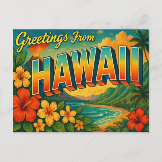 Hawaii Ansichtkaart Briefkaart