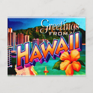 Hawaii Ansichtkaart Briefkaart