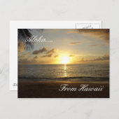 Hawaii Beach 3, Aloha...., uit Hawaï Briefkaart (Voorkant / Achterkant)