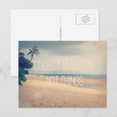 Hawaii Beach Collect Moments Briefkaart (Voorkant / Achterkant)