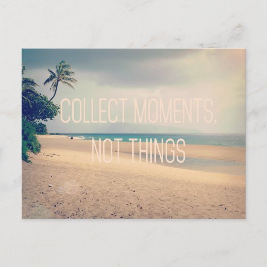 Hawaii Beach Collect Moments Briefkaart (Voorkant)