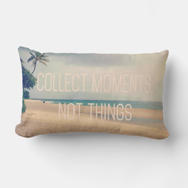 Hawaii Beach Collect Moments Coussin (Recto)