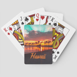 Hawaii Beach Hawaiian Islands Pokerkaarten