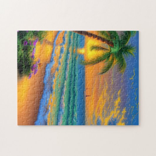 Hawaii Beach Scenery Jigsaw Puzzle (Horizontal)