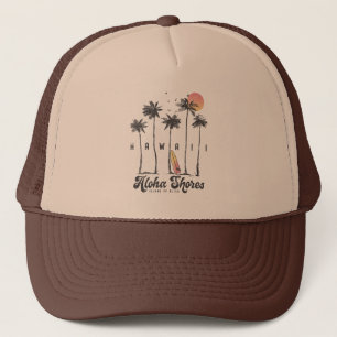 Hawaii Beach Surfer Zomervakantie Trucker Pet