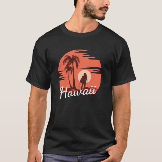 Hawaii Beach T-shirt (Voorkant)
