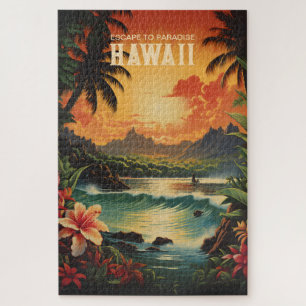 Hawaii Beach Travel Art Legpuzzel