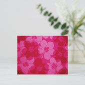 Hawaii-bloem Briefkaart (Staand voorkant)