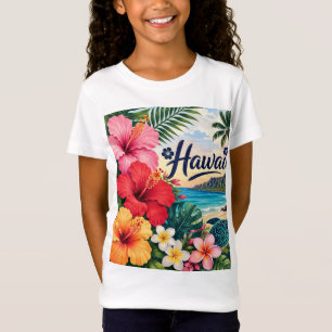 Hawaii Bloemen T-shirt