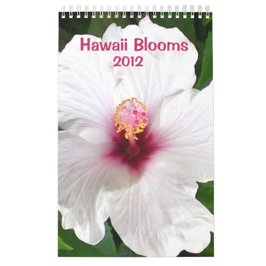 Hawaii Blooms Kalender (Hoes)