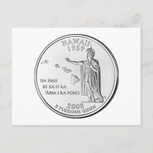 Hawaii Briefkaart (Voorkant)