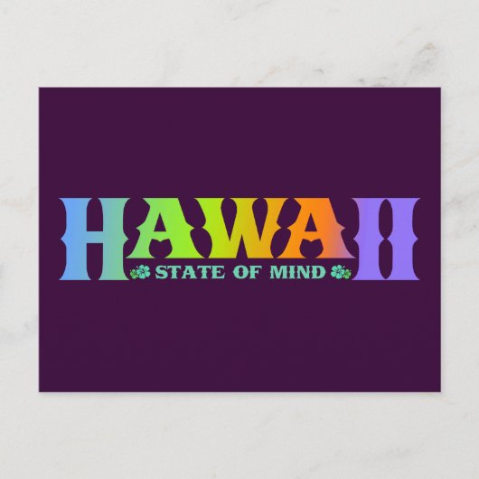 Hawaii Briefkaart (Voorkant)