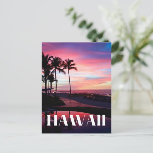 Hawaii Briefkaart (Staand voorkant)
