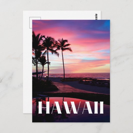 Hawaii Briefkaart (Voorkant / Achterkant)
