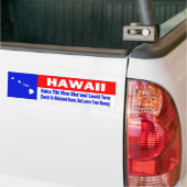 HAWAII BUMPERSTICKER (Op Truck)